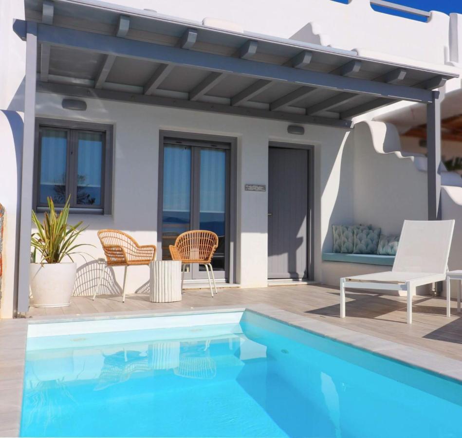 Villa The Nine Graces - Agia Anna - Option With Private Pool Or Hot Tub Esterno foto