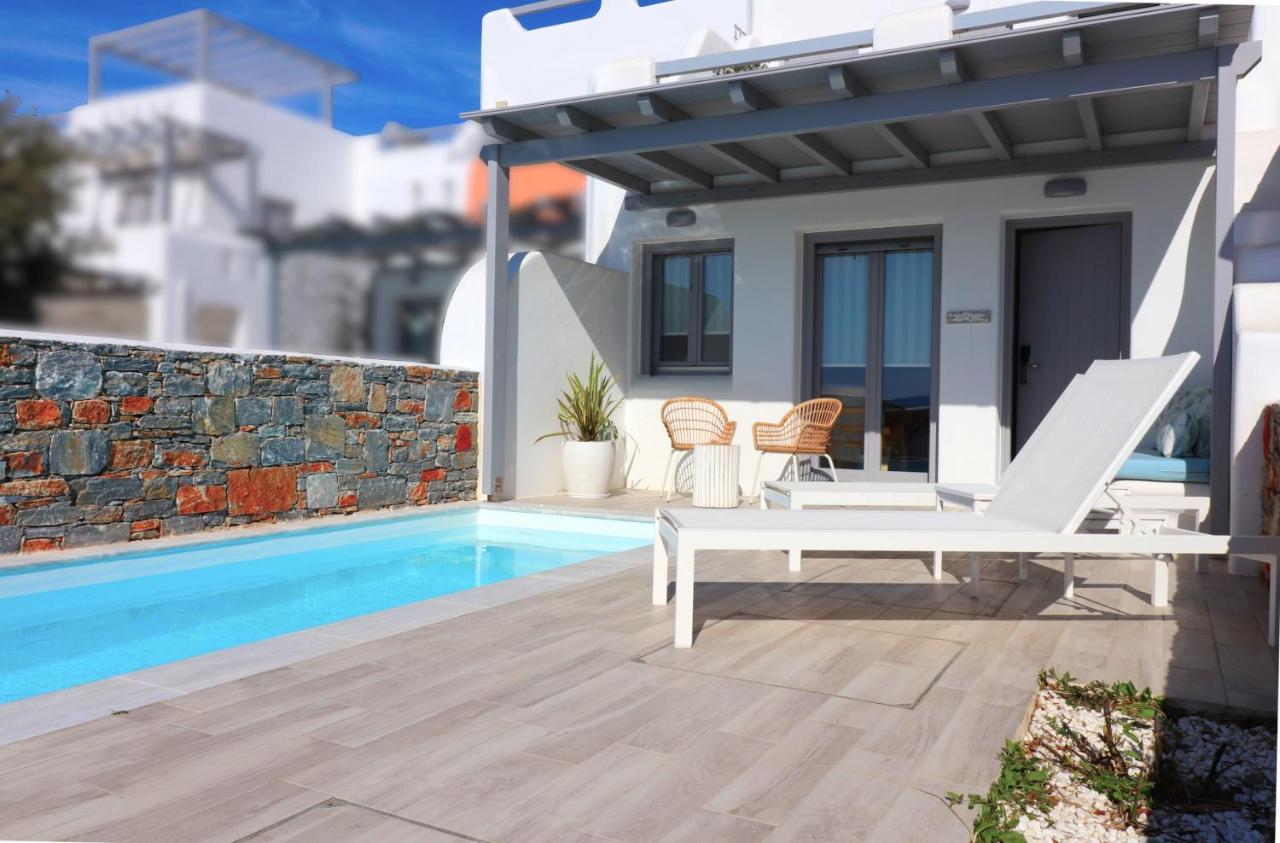 Villa The Nine Graces - Agia Anna - Option With Private Pool Or Hot Tub Esterno foto
